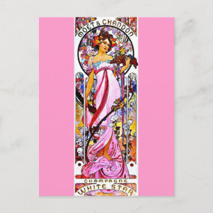Postal Poscard-Classic/Vintage-Alphonse Mucha 60