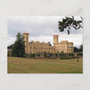 Postal Poscard Osborne house, Isla de Wight, Reino Unido