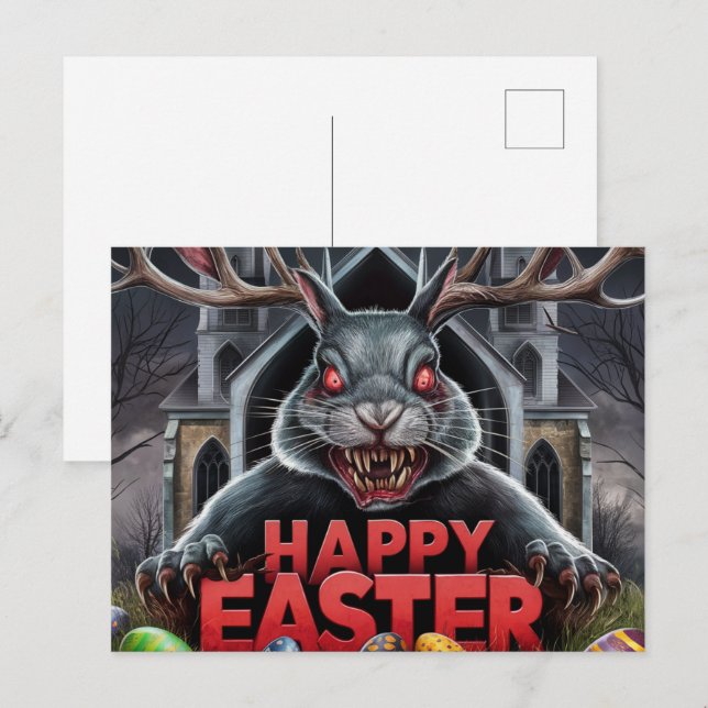 Postal Poscards Happy Easter 03 (Anverso / Reverso)