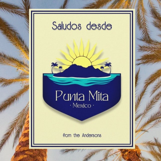 Postal Poscarta de vacaciones de Punta Mita México (Subido por el creador)