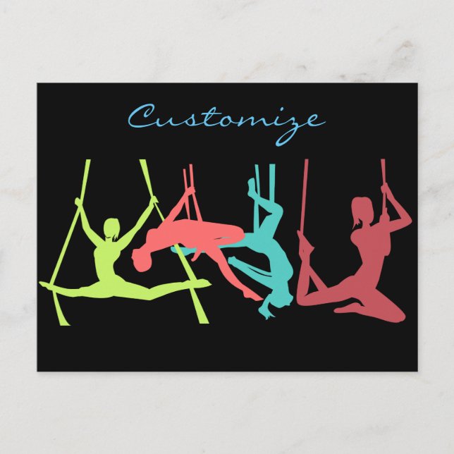 Postal Poses de fitness aérea Thunder_Cove (Anverso)