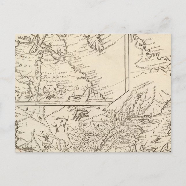 Postal Posesiones británicas en América del Norte (Anverso)