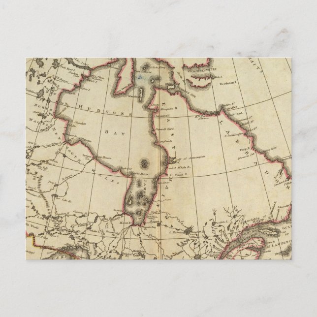 Postal Posesiones británicas en América del Norte (Anverso)