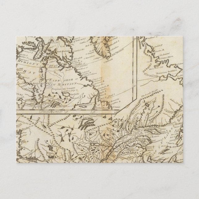 Postal Posesiones británicas en América del Norte 2 (Anverso)