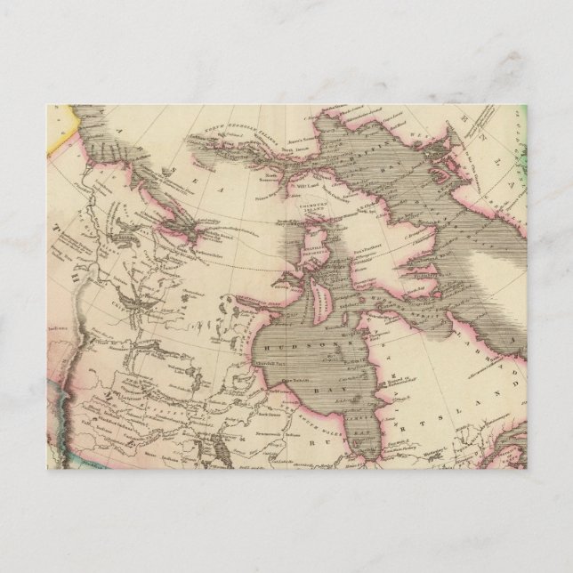 Postal Posesiones estadounidenses británicas (Anverso)