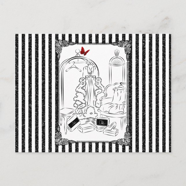 Postal Posh Wardrobe Strike Room (Anverso)