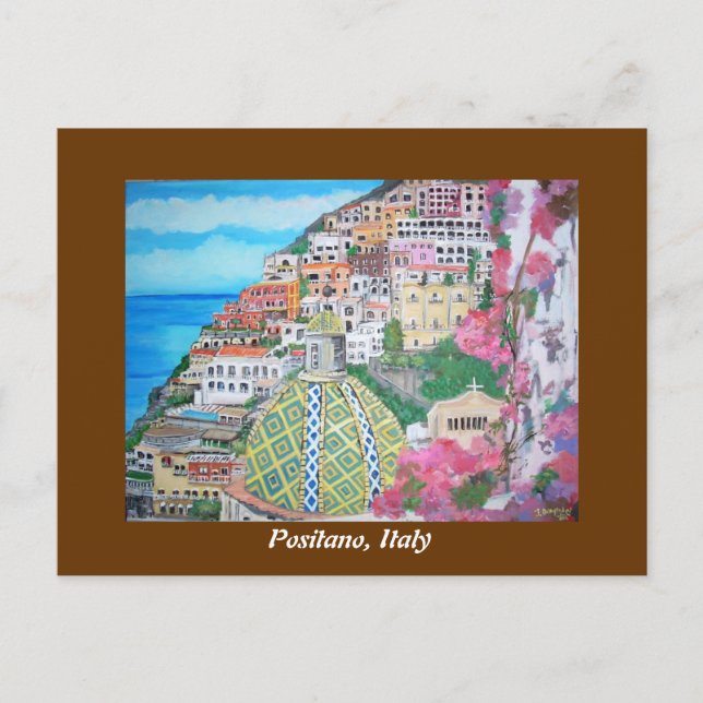 Postal Positano (Anverso)