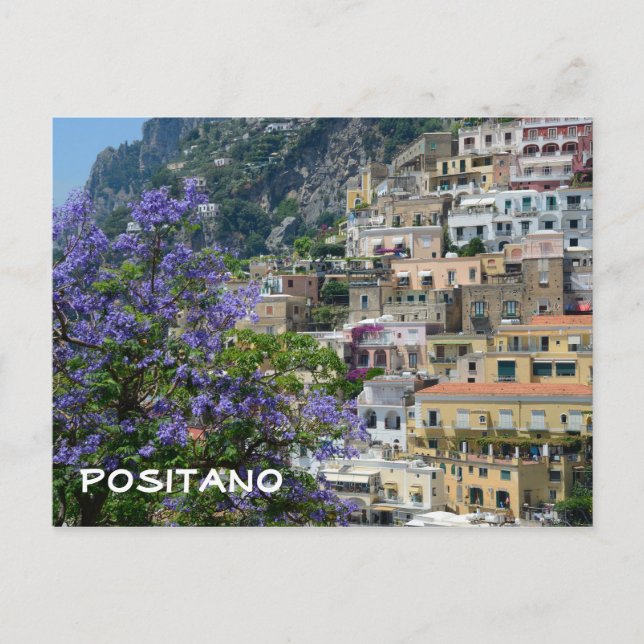 Postal Positano, Italia (Anverso)