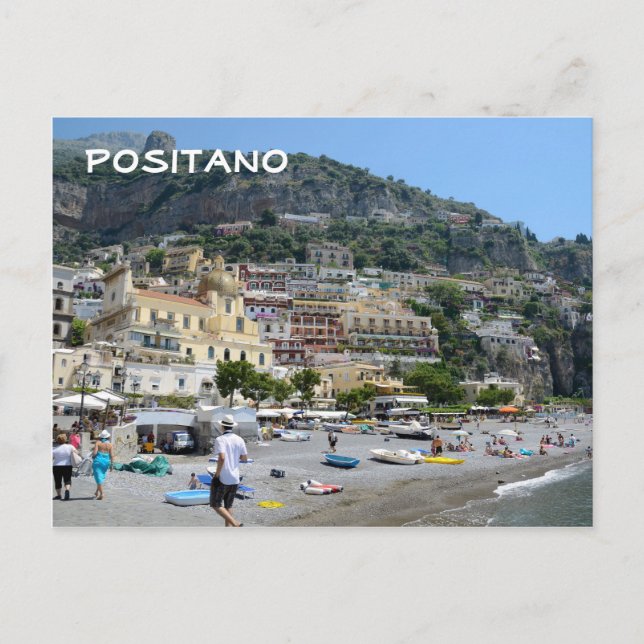 Postal Positano, Italia (Anverso)