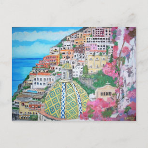 Postal Positano, Italia - Postcard