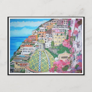 Postal Positano, Italia - Postcard