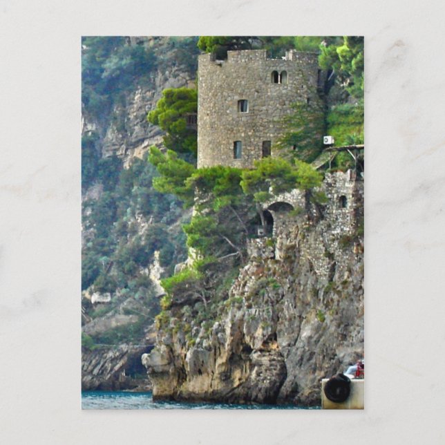 Postal Positano, Italia - Reliquia II (Anverso)