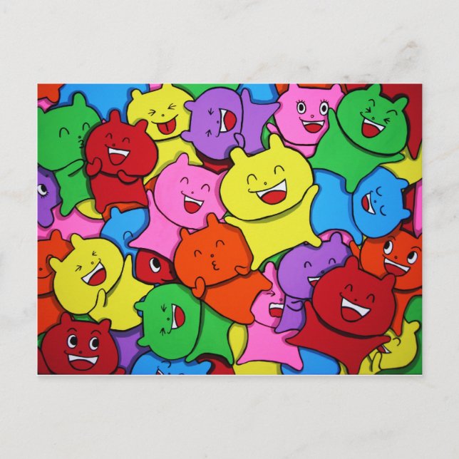 Postal Post Card - ¡Amo a Yummy! (Anverso)