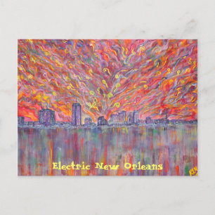 Postal Post Card- Electric New Orleans