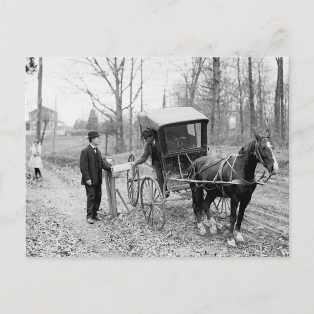 Postal Post de paquete de servicios de oficina de correos (Anverso)