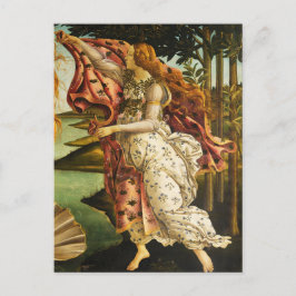 Postal Post de Sandro Botticelli "El nacimiento de Venus 