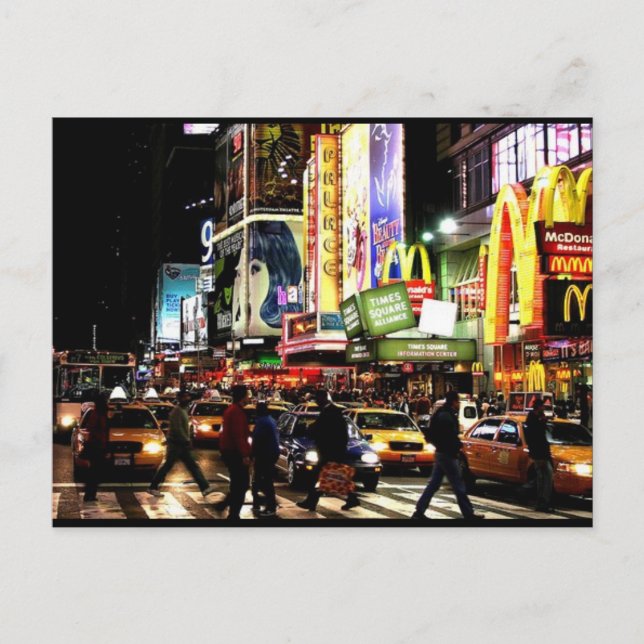 Postal Post de Times Square (Anverso)