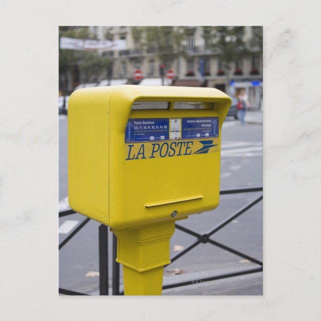 Postal Post en París (Anverso)