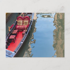 Postal Postacard de un bote Gondola en Venezuela, Italia