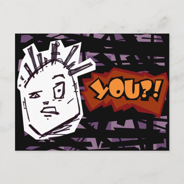 Postal ¿Postal? (Anverso)