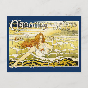 Postal Postal: Art Nouveau - Casino de Cabourg