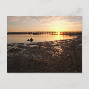 Postal Postal: Atardecer en Quinta do Lago. Portugal