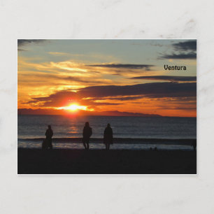 Postal Postal: Atardecer en Ventura Beach, California
