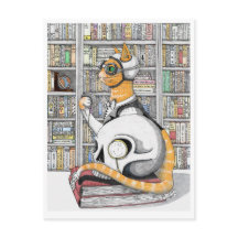 Postal: Aviación para gatos