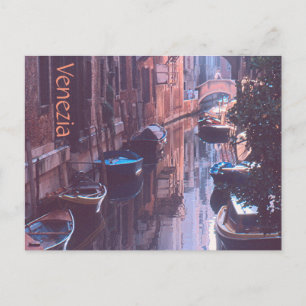 Postal postal, "CANALES DE VENECIA"/VENEZIA