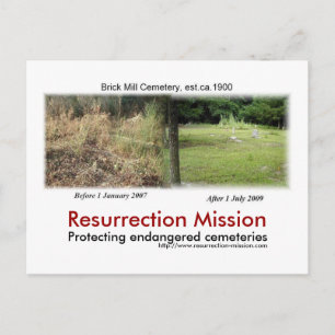 Postal Postal~~Cementerio de Brick Mill