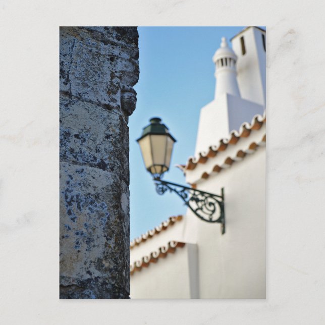 Postal Postal: Cidade Velha. Faro Portugal (Anverso)