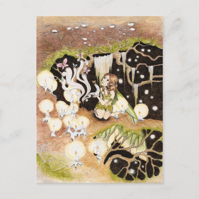 Postal "Postal cobrable de la sabiduría de Shamanic" (Anverso)