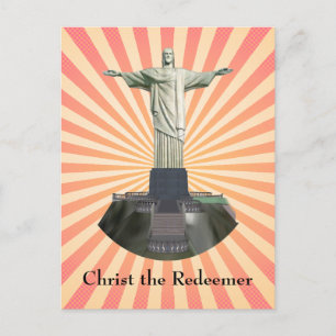 Postal Postal: Cristo, la estatua del Redentor