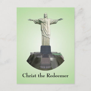 Postal Postal: Cristo, la estatua del Redentor