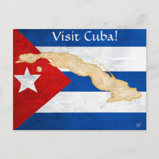 Postal "Postal de Cuba de la visita"