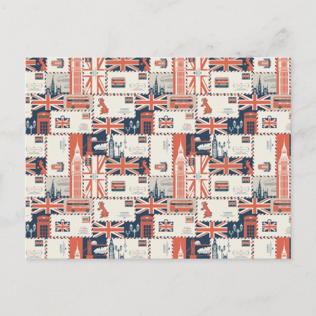Postal postal de Londres (Anverso)