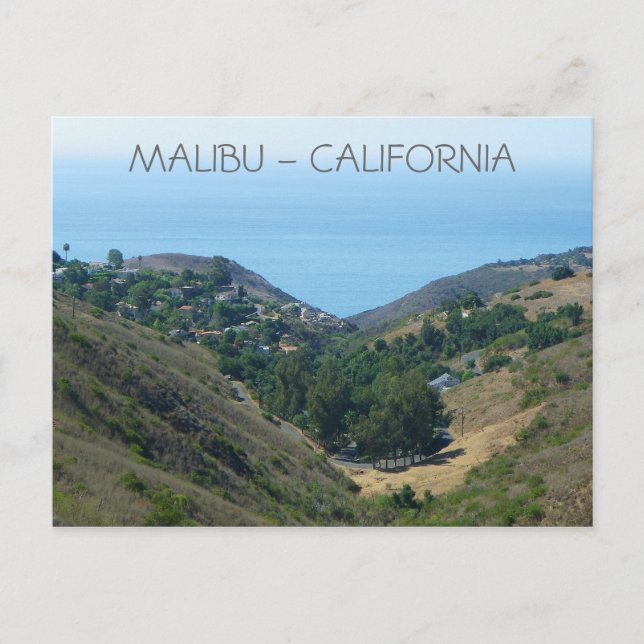 Postal ¡Postal de Malibu! (Anverso)