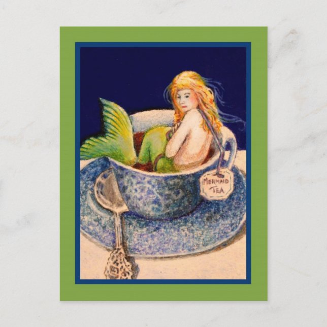 Postal postal de Mermaid Tea II (Anverso)
