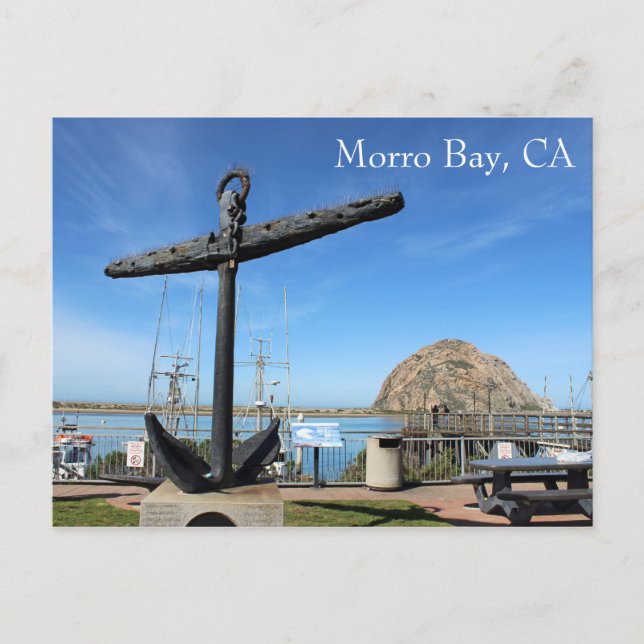 Postal ¡Postal de Morro Bay Anchor! (Anverso)
