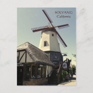 Postal ¡Postal de viento Solvang!
