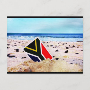 Postal "Postal del arte de JTG de Suráfrica del paraíso"