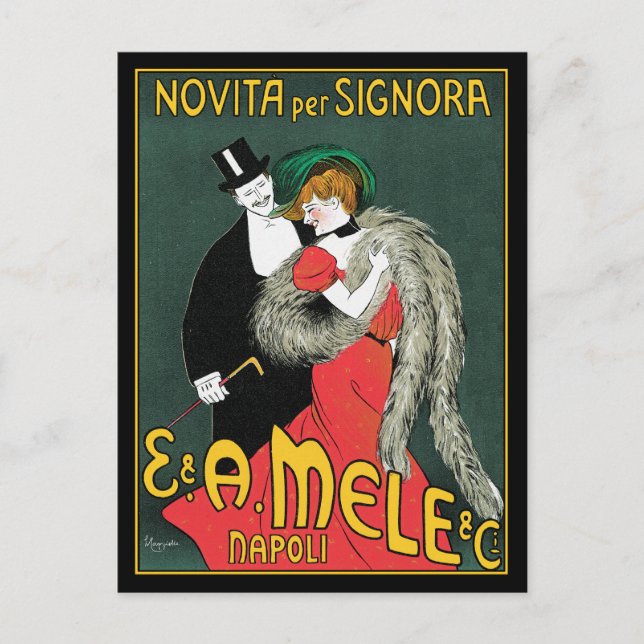 Postal Postal: El arte publicitario de Cappiello (Anverso)