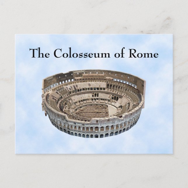Postal Postal: El Coliseo de Roma (Anverso)