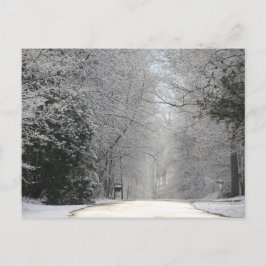 Postal Postal, escena de nieve, fotografía de alta defini