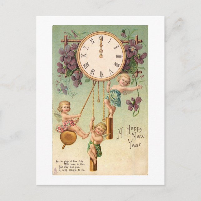 Postal Postal: Feliz Año Nuevo (Anverso)