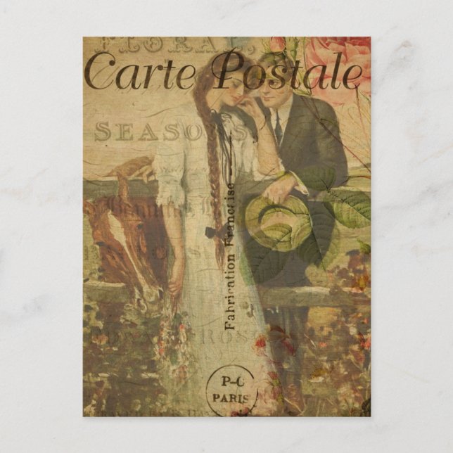 Postal postal francesa (Anverso)