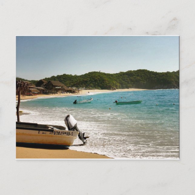 Postal Postal: Huatulco México (Anverso)