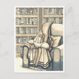 Postal Postal: Huggles in the Library