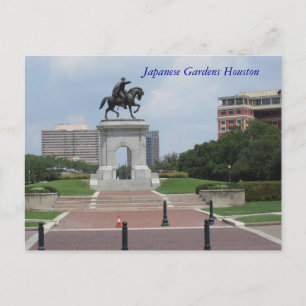 Postal Postal: Jardines japoneses - Houston