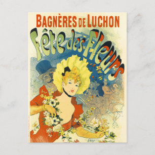 Postal Postal: Jules Cheret Vintage Art